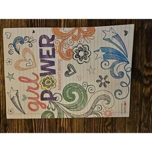 NEW - Bendon Girl Power advanced coloring book